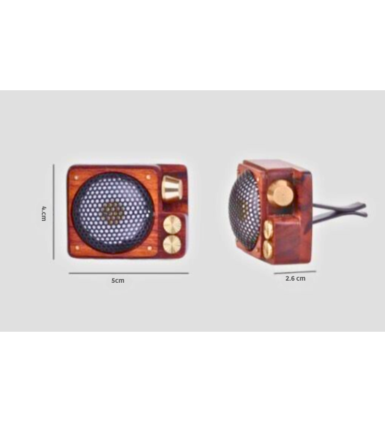 Vintage Retro Record Player Car Diffuser – Aromatherapy Air Freshener & Odor Eliminator for Essential Oils